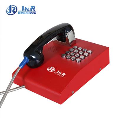 China Full Keyboard Rugged Prison Phone Anti Sabotage 16 Keys Speed Dial for sale