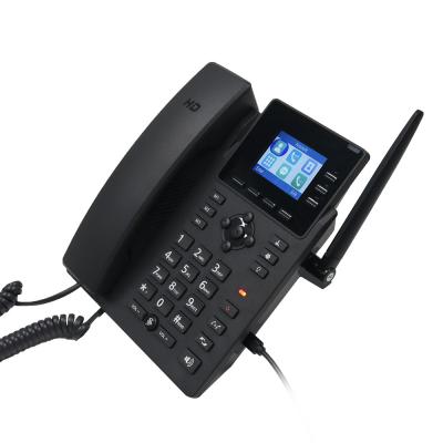 Κίνα 4G / WiFi SIP Desktop Phone Fixed Landline 2.4'' Color LCD 1000mAh Battery προς πώληση