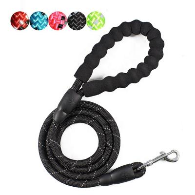 China Manufacturers Thoughtful Designers Durable Dog Leash For Medium Large Dog Custom Braided Luxury Thoughtful Nylon Dog Rope Lead Leash for sale