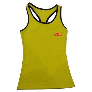 China Anti-wrinkle Custom High Quality 100% Cotton Tank Top For Women for sale