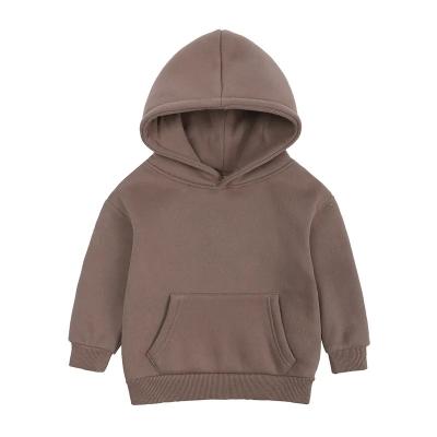 China Anti-Shrink Wholesale Children's Boys And Girls Sweater Spring Autumn Winter Boys And Girls Hooded Fleece Sweater Baby Kids hoodies for sale