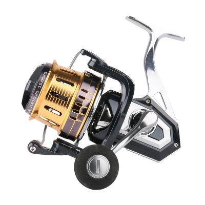 China Aluminum Alloy Fishing Reel Bearing Long Handle 5+1BB Replacement Fishing Wheel Casting Spinning Fishing Tackle for sale