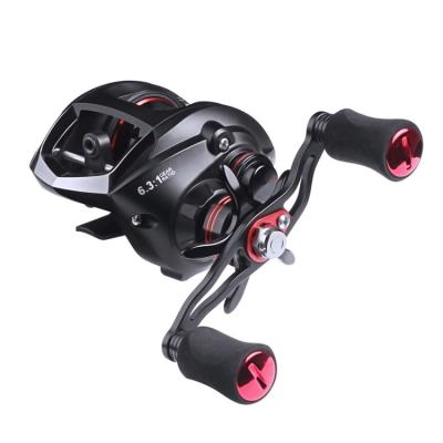 China LEFT HAND 12+1BB 8kg Straight Bass Reel High Speed ​​Fresh Left Saltwater Fishing for sale