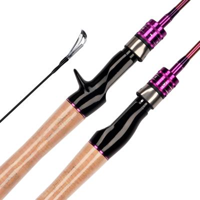 China New Durable Spin Casting Fishing Rod 1.68 Lure Fishing Tackle LRLRLK 1.8 1.98 2.1 Ti Solid Carbon T800 1-12g 2.25m Bait Casting Ultralight Trout for sale