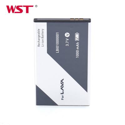 China Mobile Phone OEM Service MSDS 1000mah LEB-101 Rechargeable Battery For Lava Mobile Phone Battery for sale