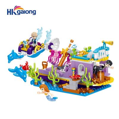 China DIY practice ZHEGAO starfish castle building block big puzzle toy child to build block set toys for sale