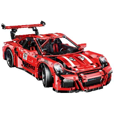 China Car Building Toy 2718pcs Mini Blocks 1:10 Simulation Sports Car Building Blocks Bricks Technic Car for sale