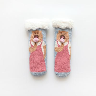 China New Absorption Socks Winter Kids Socks Breathable Selling Sweat Girls for sale