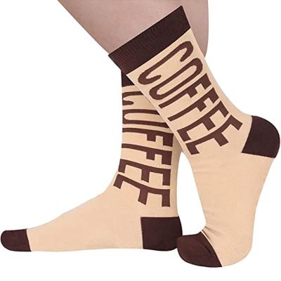 China Breathable High Quality Custom Design Cotton Print OEM Socks Logo Customize Sports Mens Socks for sale