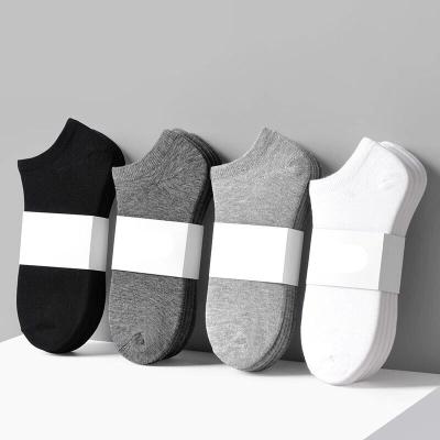 China Spring Summer Mens Breathable Ankle Socks Low Cut Sporty Cushioned Casual Socks for sale