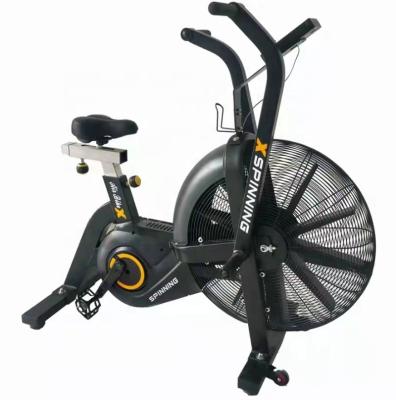 China Universal The Latest Air Bike Fan Heavy Duty Commercial Exercise Bike With Belt Drive for sale