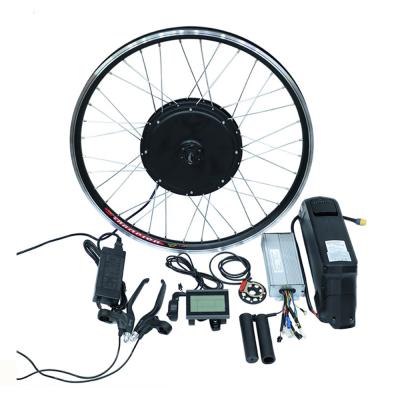 China Factory supply hub motor wheel 48v 1000w electric bike kit e-bike conversion kit with dolphin 48v battery 20