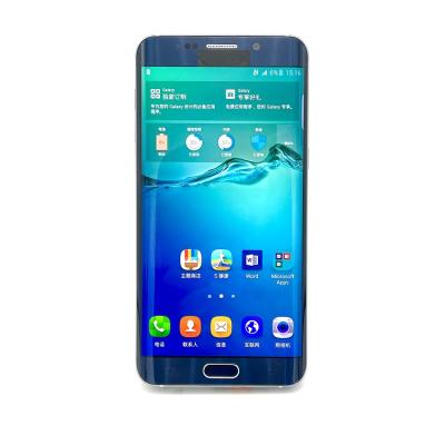 China Online Original Refurbished Second Hand Mobile Phone Phone sim Unlocked Celurlar For S6 edge+ 32GB 5.7 for sale