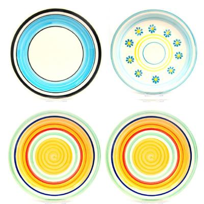 China Assorted Colors Porcelain Serving Dishes for Pasta Dessert Salad Customized zu verkaufen