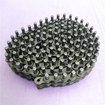 China Motorcycles And Extended Double Row Agricultural Machinery 12A-2 Pitch Pin Drive Roller Chain for sale