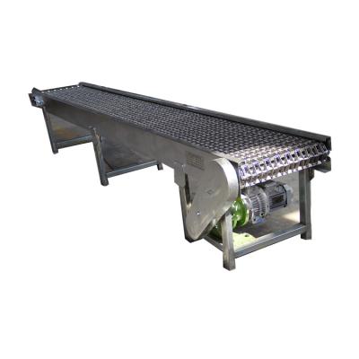 China Great Wall Mesh Belt Conveyor Heat Resistant Temperature-Cooling Horseshoe Chain Cooling Conveyor Belt for sale