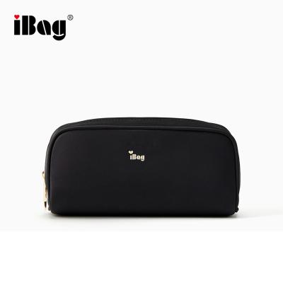 China Simple Style Nylon Cosmetic Bag Men Makeup Organizer Small Bag Waterproof Storage Bag for sale