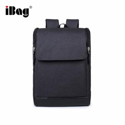 China Flaps Opening Unisex College Bag Waves Waterproof Backpack Casual Laptop Backpack School Daypacks for sale