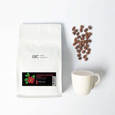 China High Quality Process Geisha Roasted Coffee Beans from Caffeinated Peru Junin Chanchamayo Santa Claus Honey for sale