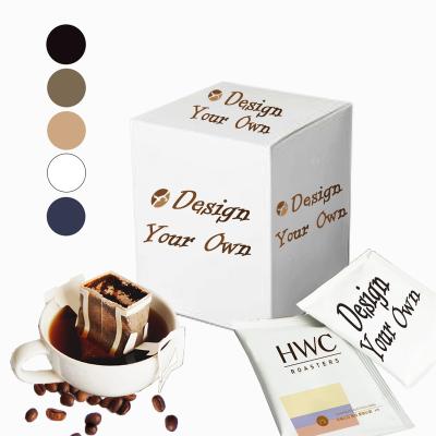 China High Quality Caffeinated Arabica 100 Columbia Huila EL Divino Nino 10 Pieces Coffee Set Drip Coffee Private Label for sale