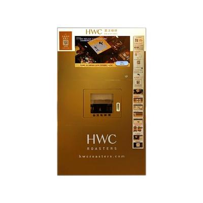 China Vending Machine Freshly Ground Espresso Vending Machine HWC Franchise H: 185cm x W: 120cm x D: 85cm (including support leg) for sale