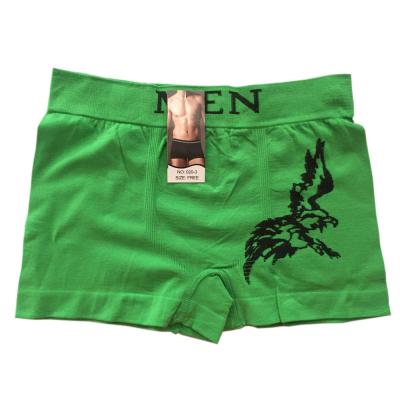 China Man Antibacterial High Quality Seamless Underwear Nylon Boxer Briefs for sale