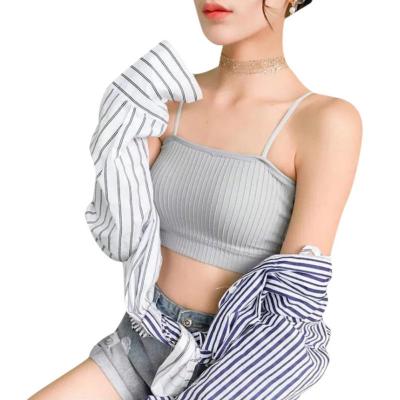 China QUICK DRY Women's Fashion Strapless Lingerie For Women Suggest Lady Sexy Solid Pink Elastic Black Bandeau Tube Tops for sale