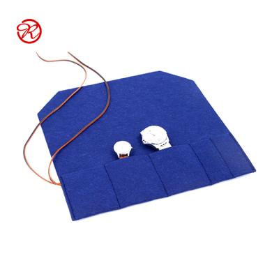 China POLYESTER FELT Wholesale Custom Felt Watch Bag Pouch Travel Jewelry Storage Bag for sale