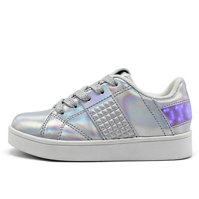 China Light Weight First Class Quality Kids Luminous Sneakers Colorful Glowing Casual Kids Led Shoes for sale