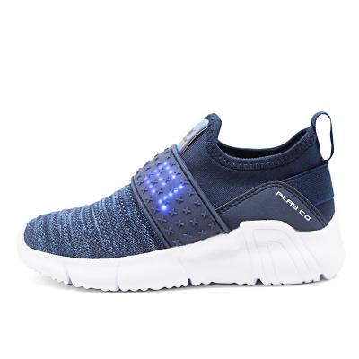 China Light Healthy Lifestyles Luminous Led Sport Shoes Breathable Flashing Light Kids Sneakers Shoes for sale