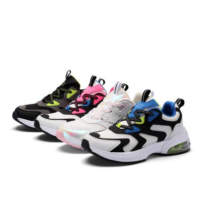 China Childhood Designer Colorful Breathable Boys Girls Sneakers Beautiful Lightweight Air Cushion Children's Sports Shoes for sale