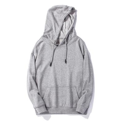 China Breathable Fashion men hooded sweatshirt men solid color with hooded sweatshirt round neck sweater printed logo for sale