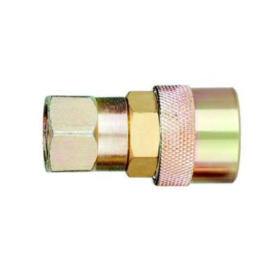 China Hotels Factory Price Pneumatic Connector 1/4 Pneumatic Tube Quick Steel Hose Quick Coupling Pneumatic Fit Quick Connector 4-M5 for sale