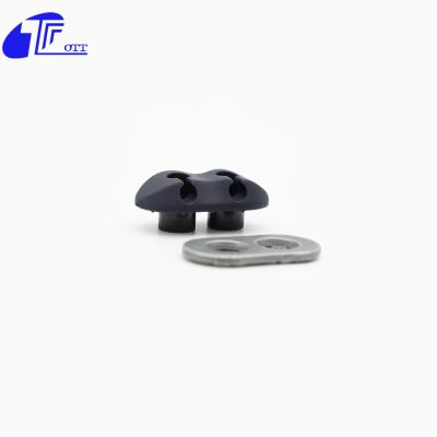 China Factory direct selling Double Holes Plastic Metal Garment Eyelets for sale