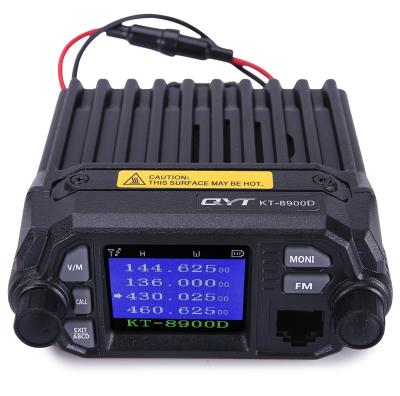 China Long Range Mobile Radio KT-8900D Quad 25 Watt Watch QYT KT-8900D Hot Selling Dual Band Car Radio for sale