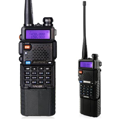 China Long Range Woki Toki Baofeng UV-5R 5 Watt VHF/UHF Ham Radio 128 Channels 3800mAh Portable Radio 3800mAh for sale