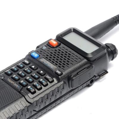 China UV-5R Dual Band Transceiver 5 Watt Battery 3800mAh Practical Long Talking Film 3800mAh Baofeng 128 CH Amateur Radio for sale