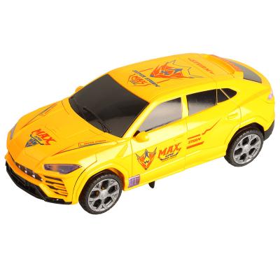 China Cool Electric Toys Kid Interested Toys Rotating Electric Light And Music Deformation Toy Car 56*36*106cm for sale