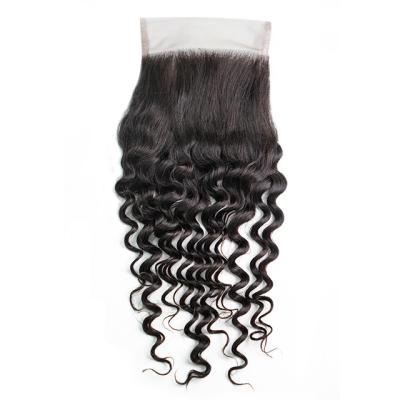 China Cuticle Aligned Hair Wxj Drop Tangle Free Shipping Transparent Hd Lace Closure, Free Part 4*4 5*5 Lace Up Closure With Baby Hair, Raw Hair Bundles With Closure for sale