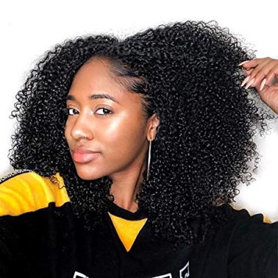 China Virgin 3A 3B 3C 4A 4B Brazilian Raw Afro Kinky Curly Clip In Hair Cuticle Aligned Hair Extensions Free Tangle Free 4C Curly Curly Clip In Hair Extensions for sale