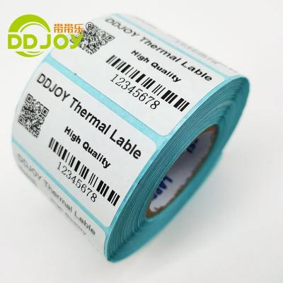 China Barcode Label 100*150mm Shipping Label Stickers Waterproof Thermal Direct Printing Waterproof Adhesive Paper Roll Antiscratch for sale