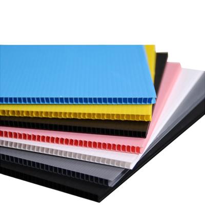 China Best Price Eco - Friendly PP Corrugated Plastic Sheet With New Style Customized Filed PP Hollow Sheet for sale