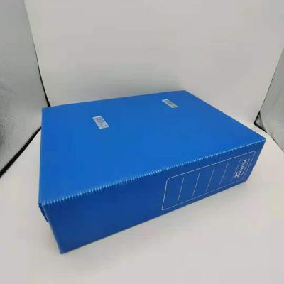 China Viable heavy duty corrugated plastic box recycling reusable corflute packing crate corflute folding to flip packing crate for sale