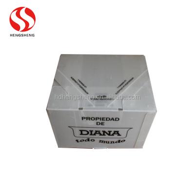 China Materials China Factory Recycled Thickness 2mm 3mm Thickness PP Plastic Vegetable Packaging Box for sale