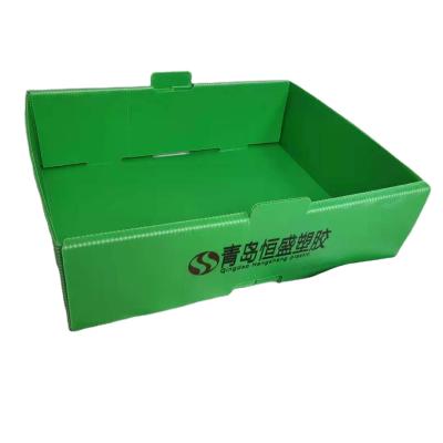 China Eco - Friendly Fruits And Vegetables Foldable PP Pipe Packaging Box for sale