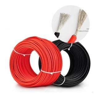 China Use 4mm2 Cooper Cable Outdoor Solar Insulation Warranty 2.5mm2 6mm2 10mm2 25mm2 AC DC Wire 4MM2 Wire 30 Years Anti Aging Life for sale