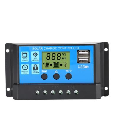 China 12V/24V 20A pwm solar charge controller pictures iot and srne solar charge controller 20A 30A 40A 50A 60A 133*70*35 for sale