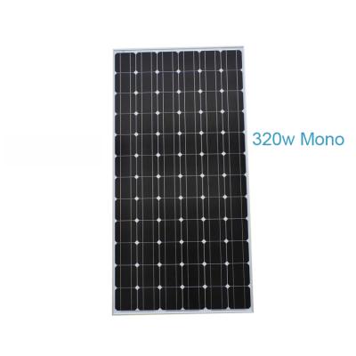 China Gamko Industrial High Efficiency 320w Mono Solar Panel For Solar Power System for sale