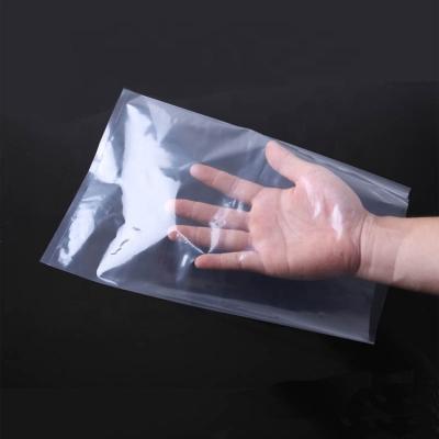 China Recyclable Clear Transparent LDPE Open Top Poly Flat Pe Heat Seal Bag for sale