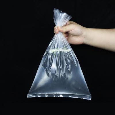 China Recyclable Customized Size Thickness Printed Raw Material Poly Plastic Bag for sale